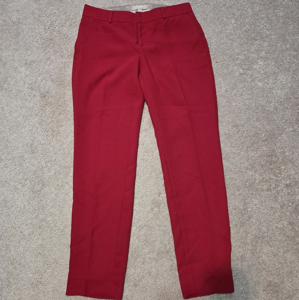 Banana Republic Vibrant Red Women's Trousers Small